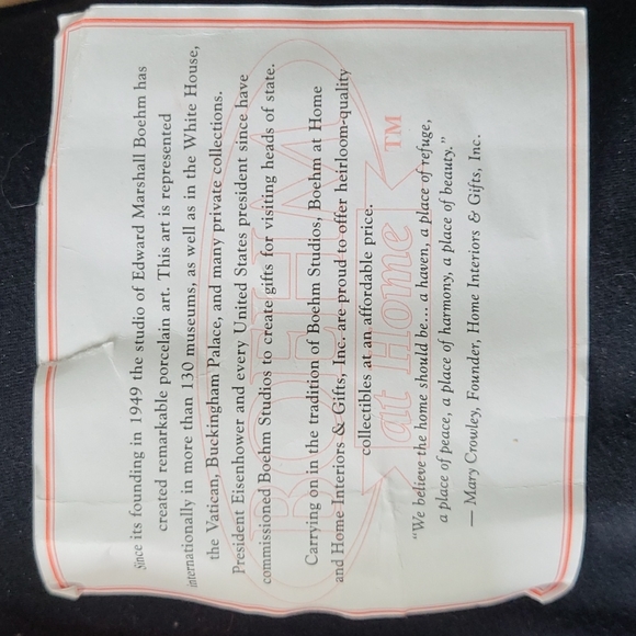 Home Interiors Victorian Christmas Box Angel Porcelain Collectible Decor Boehm - Picture 4 of 5